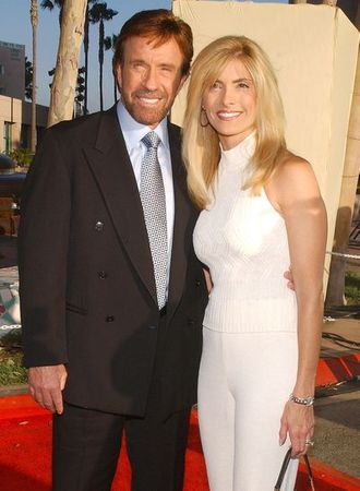 Picture of Chuck Norris and his wife Gena O'Kelley